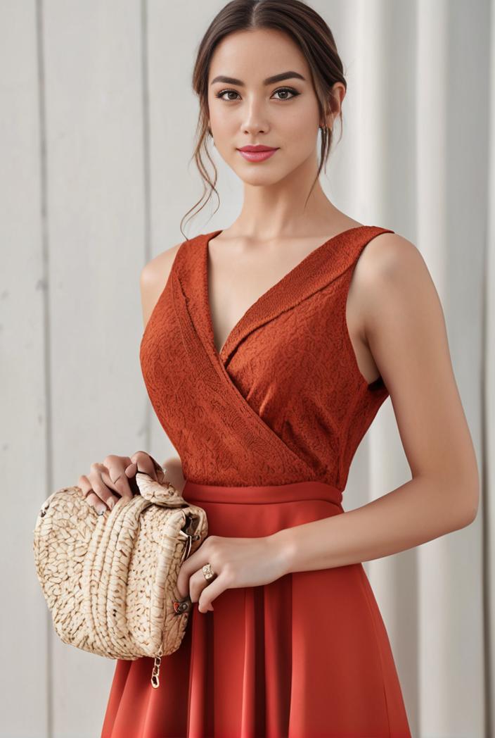 deep v neck lace chiffon bridesmaid dress with asymmetrical hem 143336