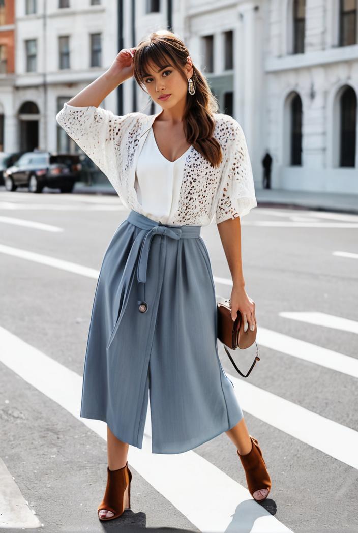 elegant one size women s pleated swing skirts 147430