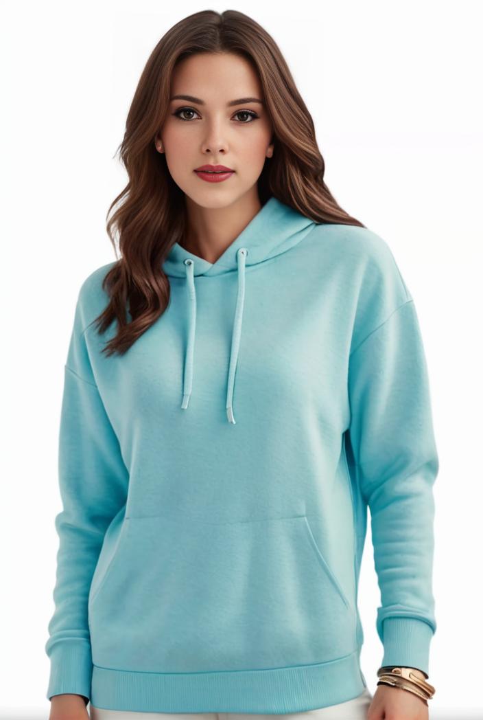 plus size casual sweatshirt women s plus solid cut out long sleeve slight stretch drawstring hoodie with pocket 135267