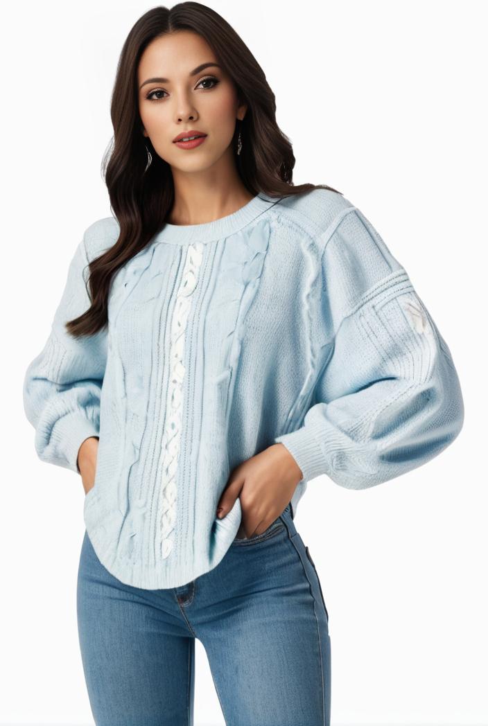plus size casual sweatshirt women s plus solid waffle pattern long sleeve round neck sweatshirt 135327