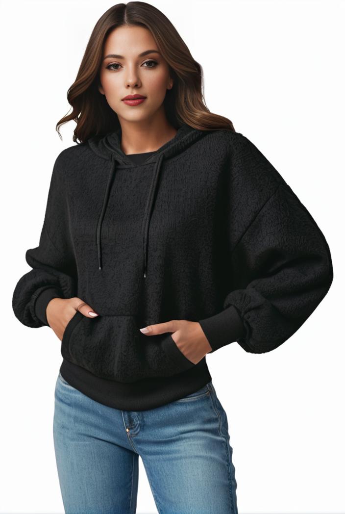 plus size casual sweatshirt women s plus solid waffle pattern long sleeve round neck sweatshirt 135335