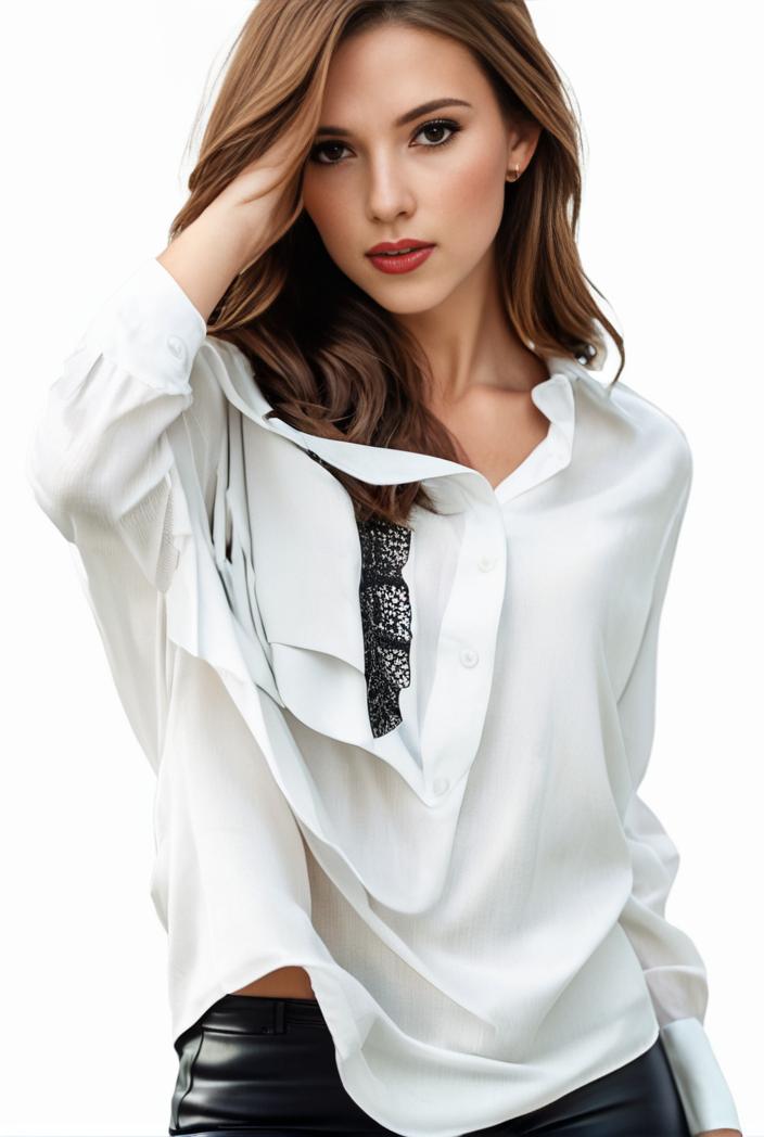 plus size casual top women s plus star print zip up long sleeve round neck slight stretch top 135720