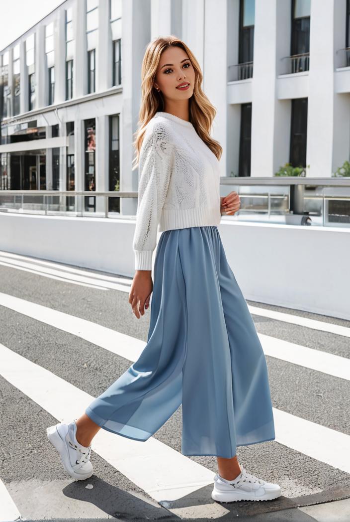 elegant one size women s pleated swing skirts 117534