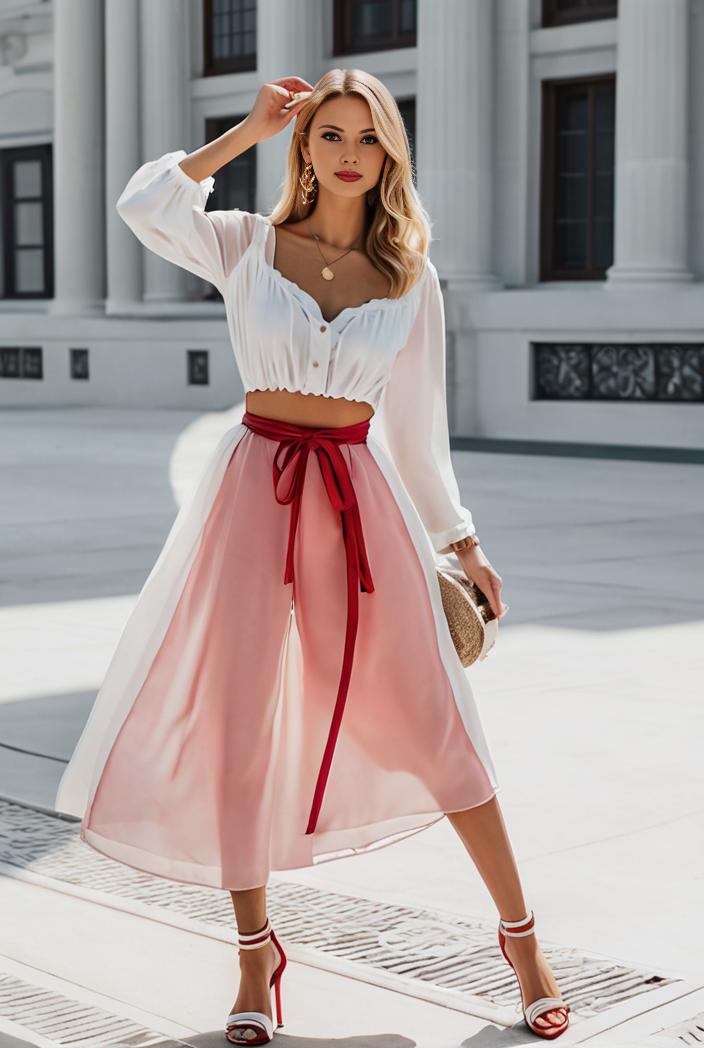 elegant one size women s pleated swing skirts 117581