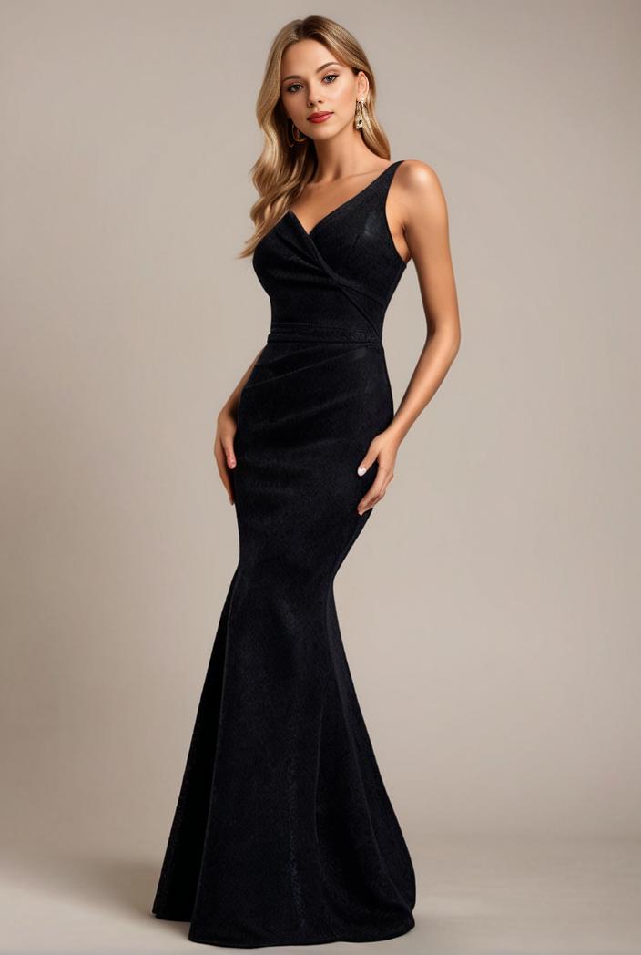 glitter spaghetti strap u veck open back bodycon stretchy evening dress 122446