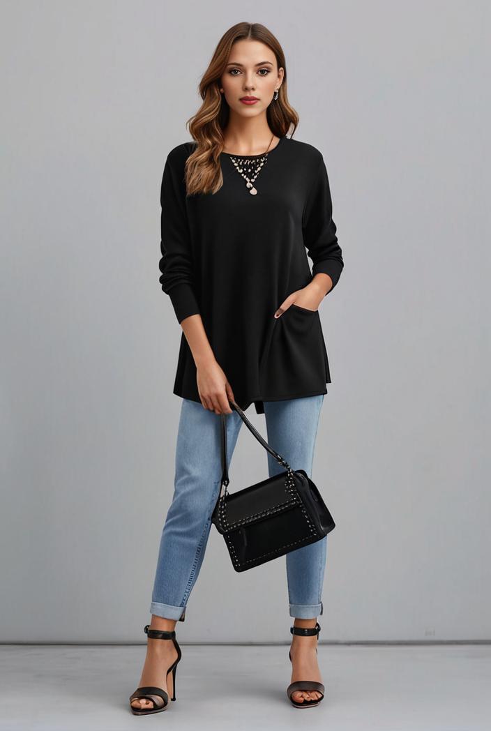 office work lapel stylish button front blazer 126115