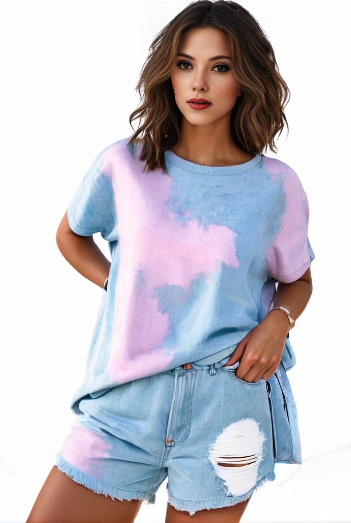 plus size casual pajama two piece set women s plus leopard heart print short sleeve tee shorts pajama 2 piece set 128665