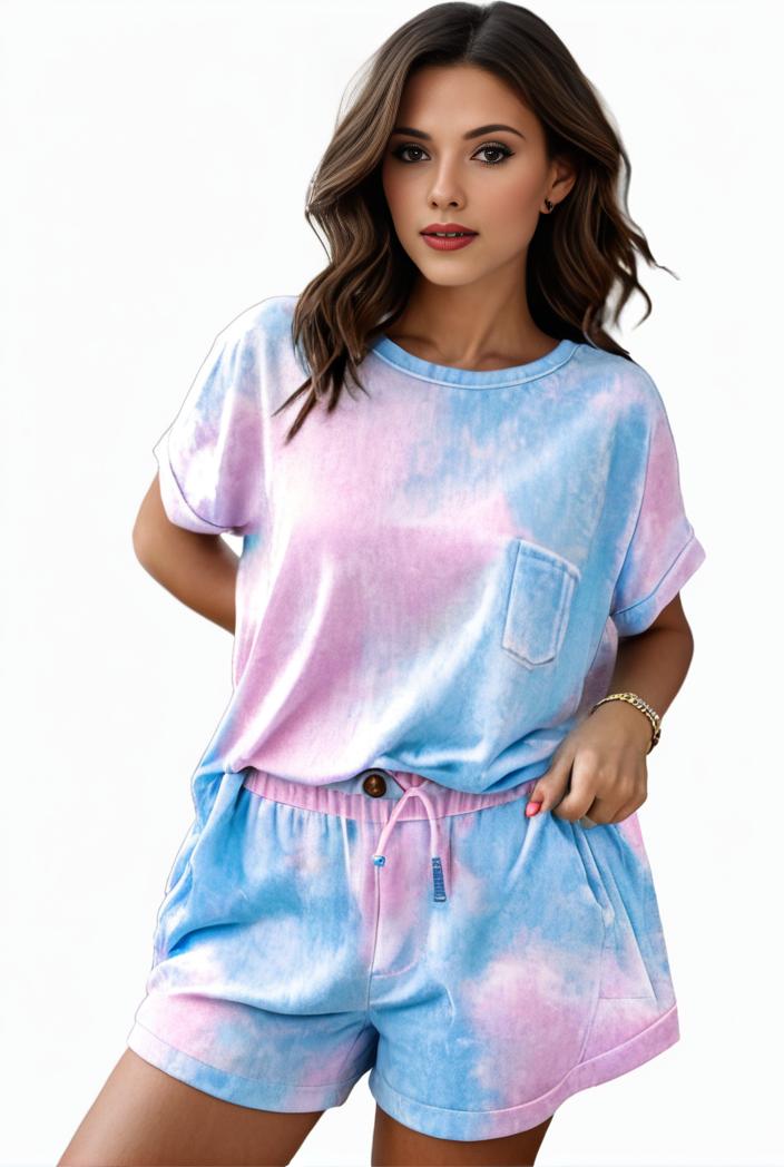 plus size casual pajama two piece set women s plus leopard heart print short sleeve tee shorts pajama 2 piece set 128669