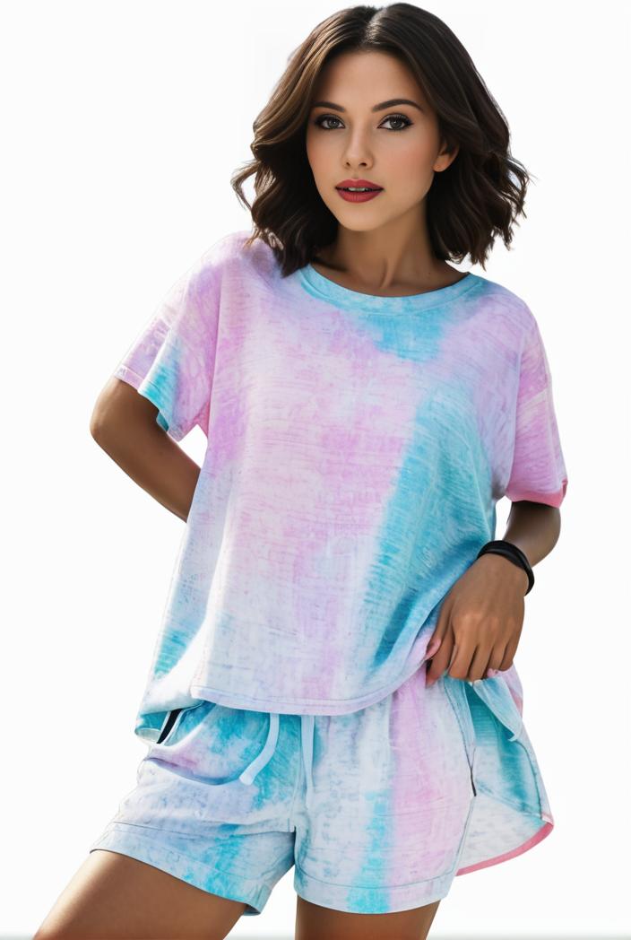 plus size casual pajama two piece set women s plus leopard heart print short sleeve tee shorts pajama 2 piece set 128673