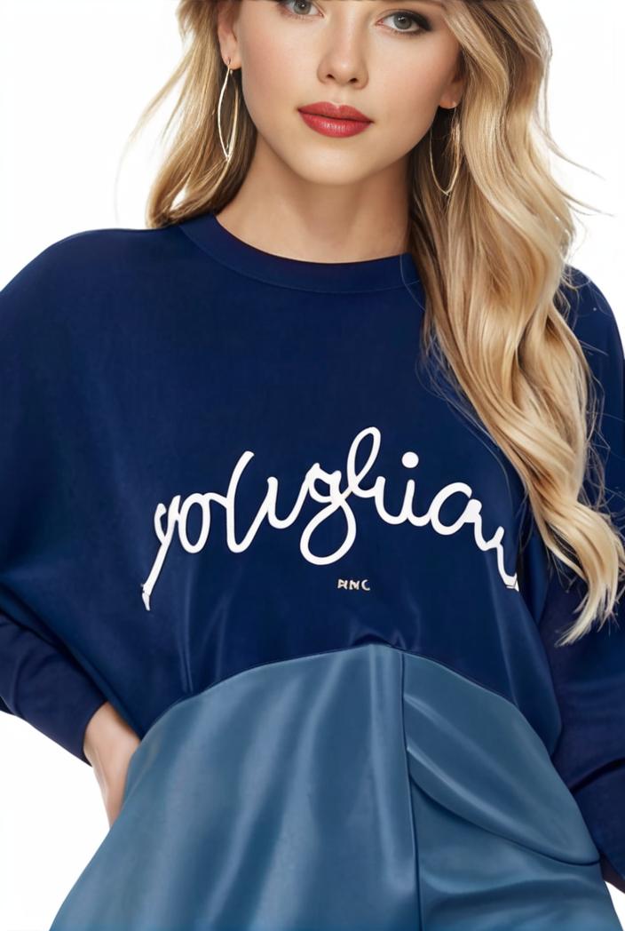 plus size casual sweatshirt women s plus ombre letter heart print raglan sleeve round neck slight stretch pullover sweatshirt 128816