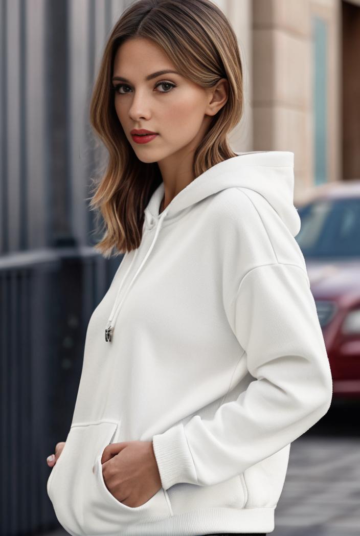 plus size casual sweatshirt women s plus solid cut out long sleeve slight stretch drawstring hoodie with pocket 128849