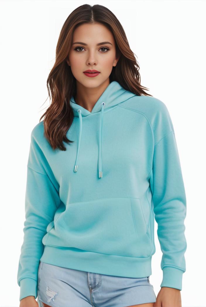 plus size casual sweatshirt women s plus solid cut out long sleeve slight stretch drawstring hoodie with pocket 128850