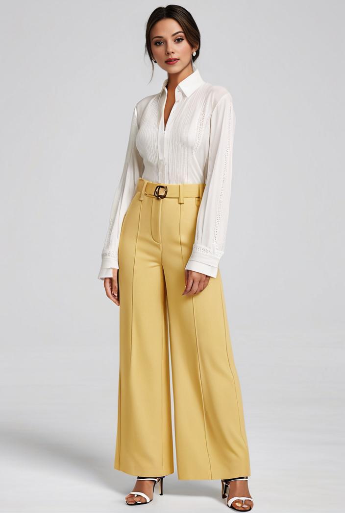 pleated high waist commuting temperament maxi dress 126869