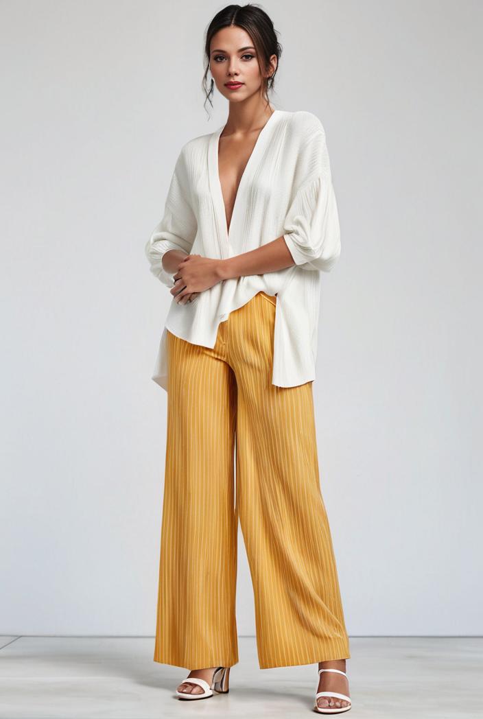 pleated high waist commuting temperament maxi dress 126876