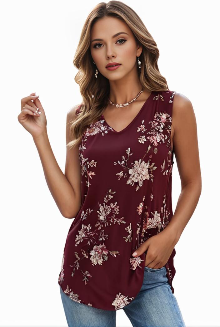 plus size boho tank top women s plus paisley print square neck medium stretch ruched tank top 128896