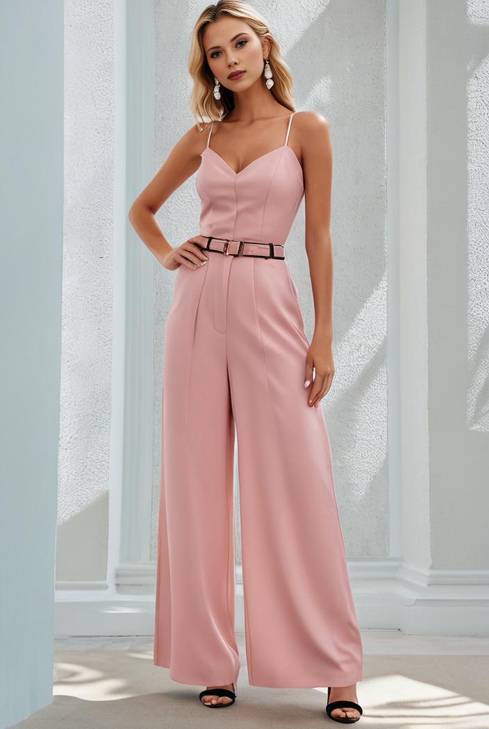 flowy chiffon one shoulder with three straps bridesmaid dress 116500