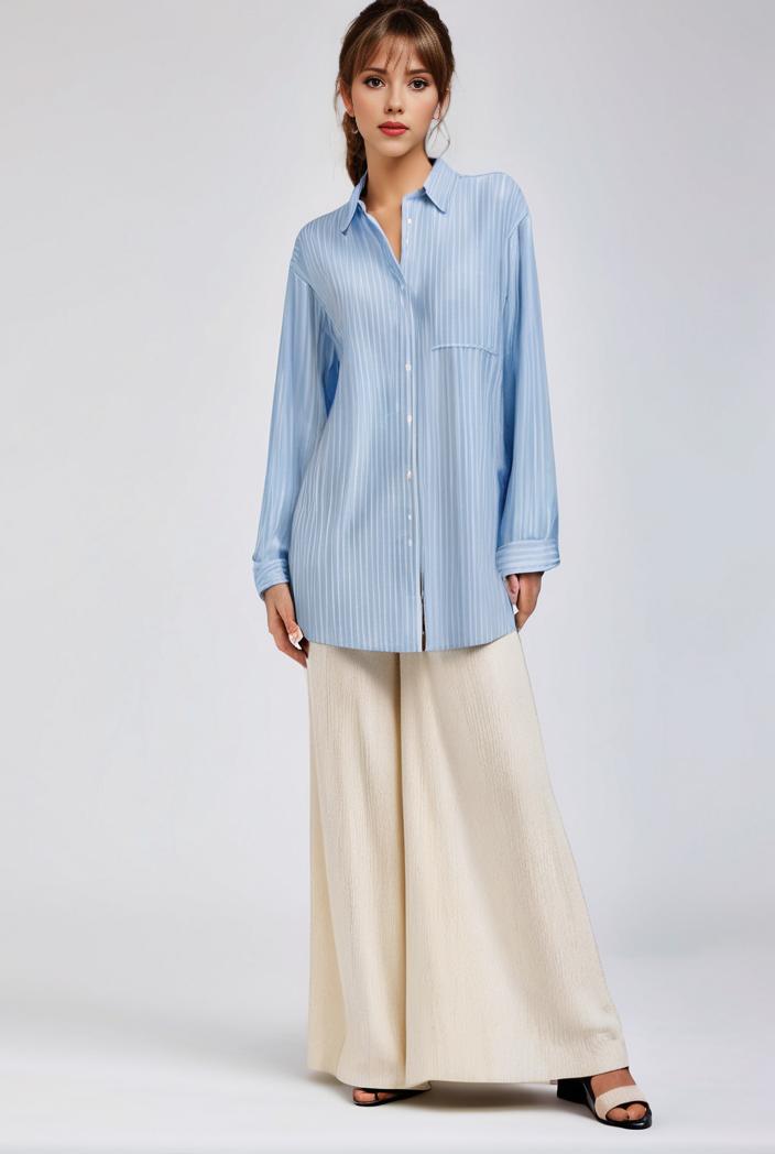 pleated high waist commuting temperament maxi dress 120737