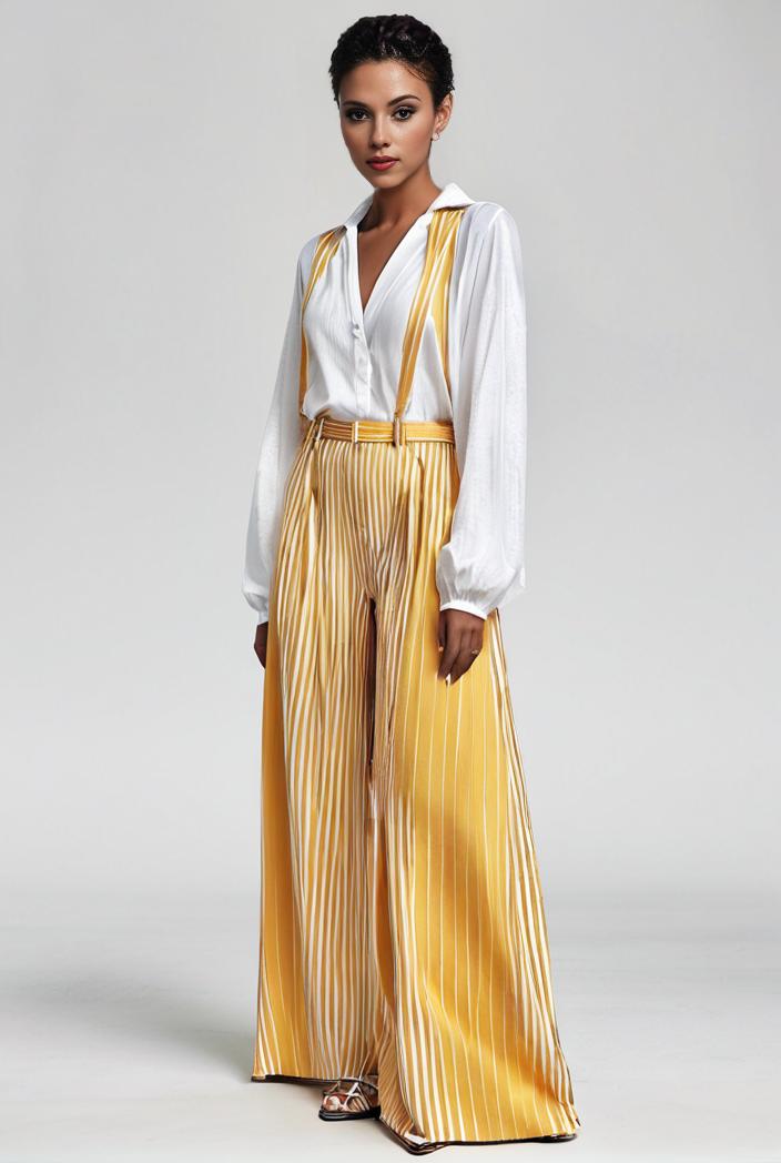 pleated high waist commuting temperament maxi dress 120747