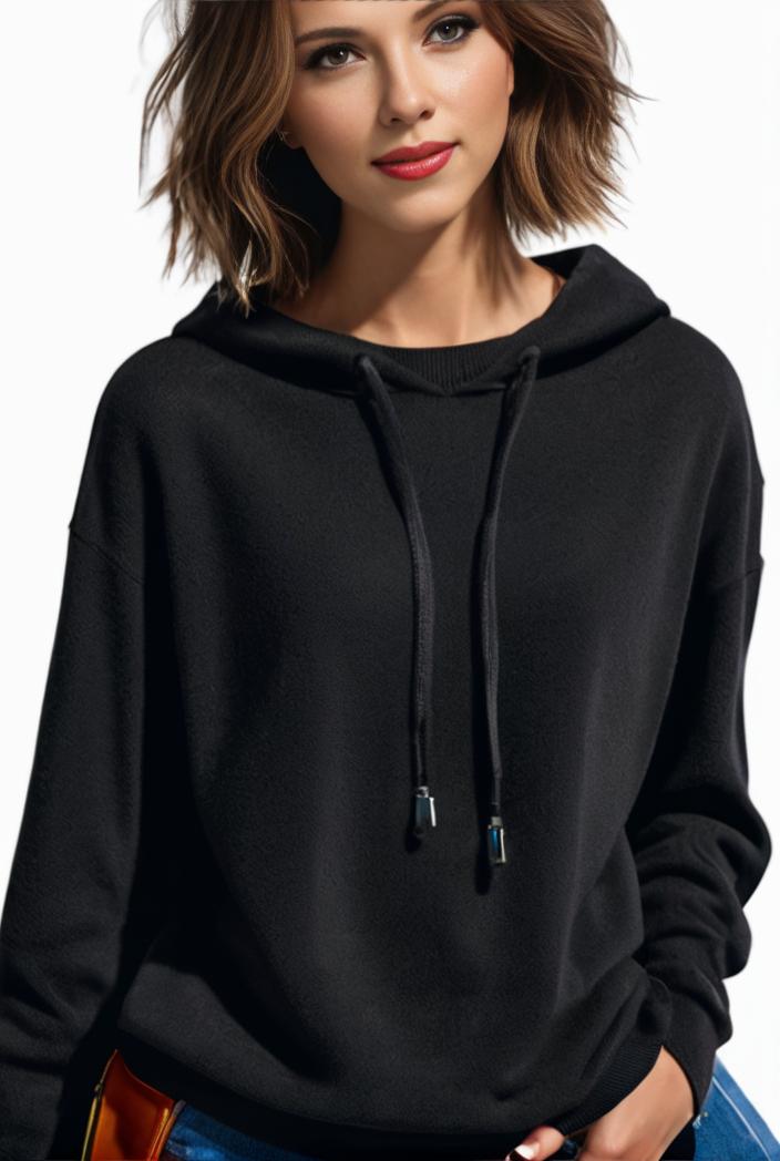 plus size casual hoodie women s plus solid ribbed long sleeve slight stretch hoodie drawstring sweatshirt 122910