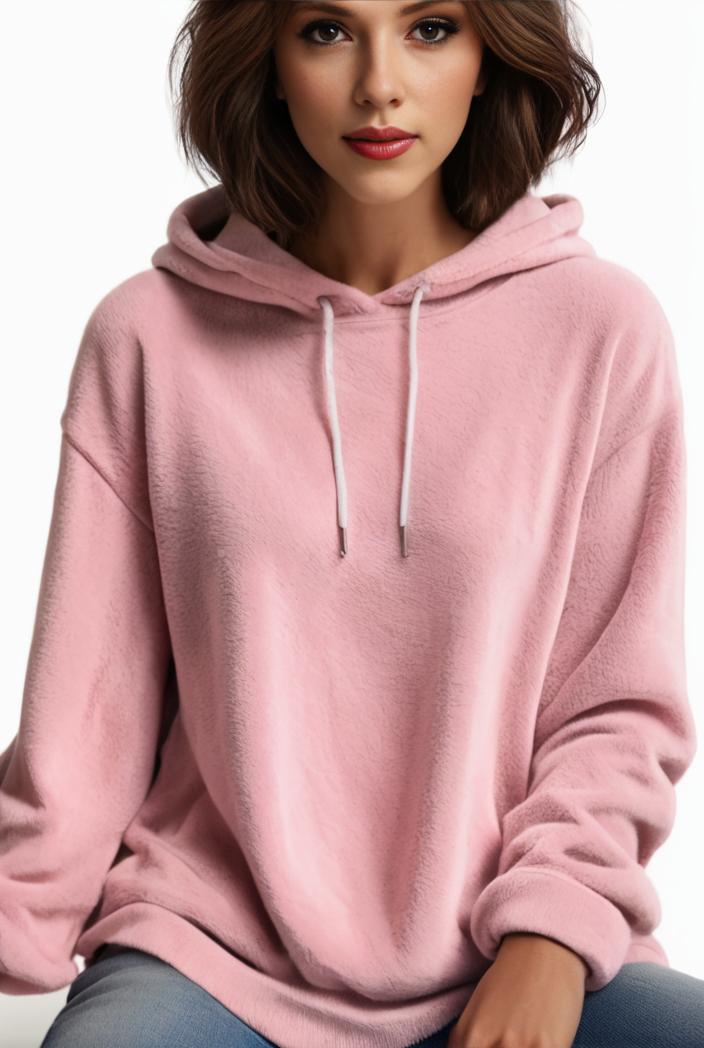 plus size casual hoodie women s plus solid ribbed long sleeve slight stretch hoodie drawstring sweatshirt 122920