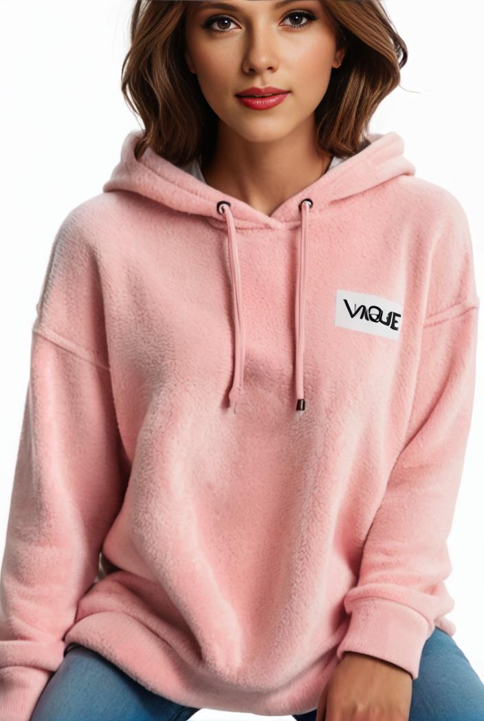 plus size casual hoodie women s plus solid ribbed long sleeve slight stretch hoodie drawstring sweatshirt 122925
