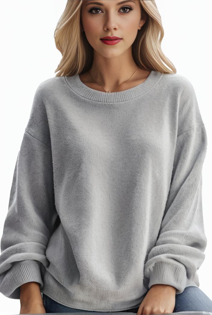 plus size casual hoodie women s plus solid ribbed long sleeve slight stretch hoodie drawstring sweatshirt 122929