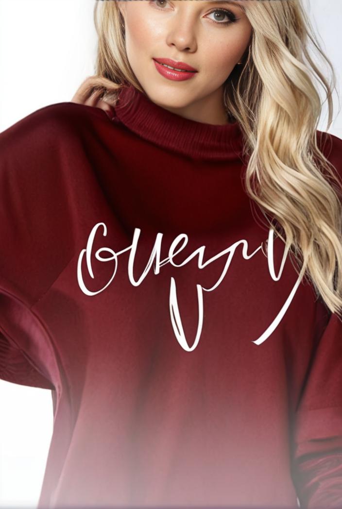 plus size casual sweatshirt women s plus ombre letter heart print raglan sleeve round neck slight stretch pullover sweatshirt 123196