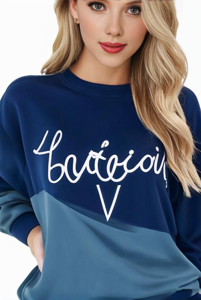 plus size casual sweatshirt women s plus ombre letter heart print raglan sleeve round neck slight stretch pullover sweatshirt 123206