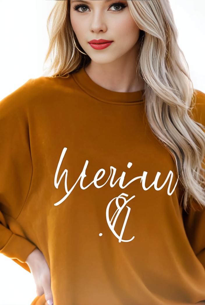 plus size casual sweatshirt women s plus ombre letter heart print raglan sleeve round neck slight stretch pullover sweatshirt 123218