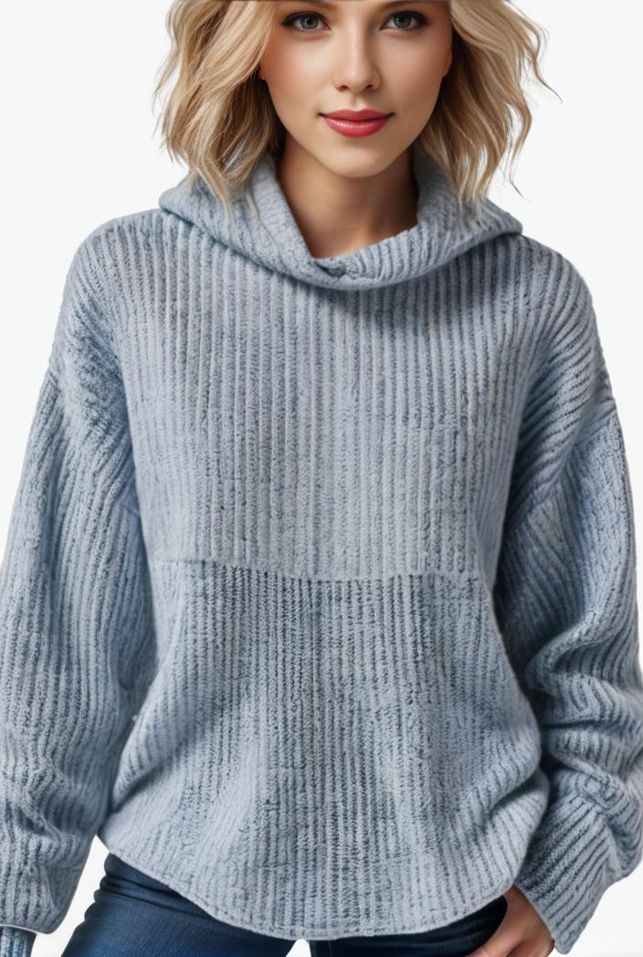 plus size casual sweatshirt women s plus solid waffle long sleeve drawstring hooded pullover sweatshirt with kangaroo pockets casual tops for fall winter women s clothing 123277