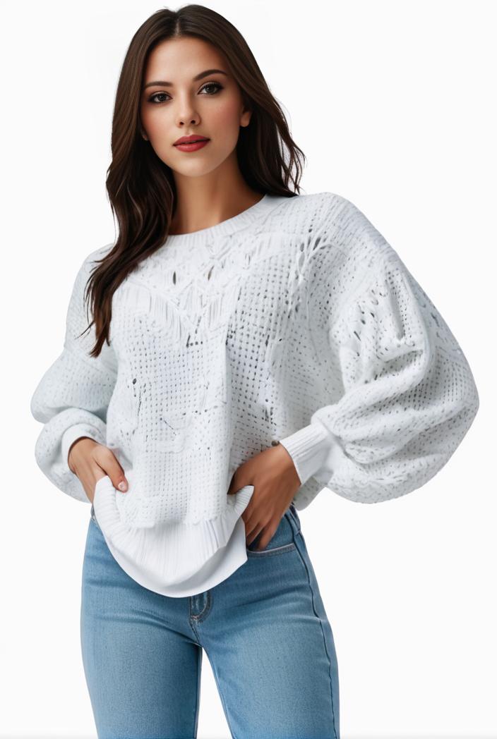 plus size casual sweatshirt women s plus solid waffle pattern long sleeve round neck sweatshirt 123305