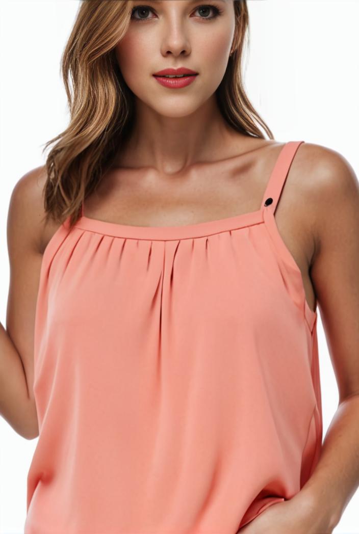 plus size casual tank top women s plus solid square neck slight stretch pleated tank top 123555