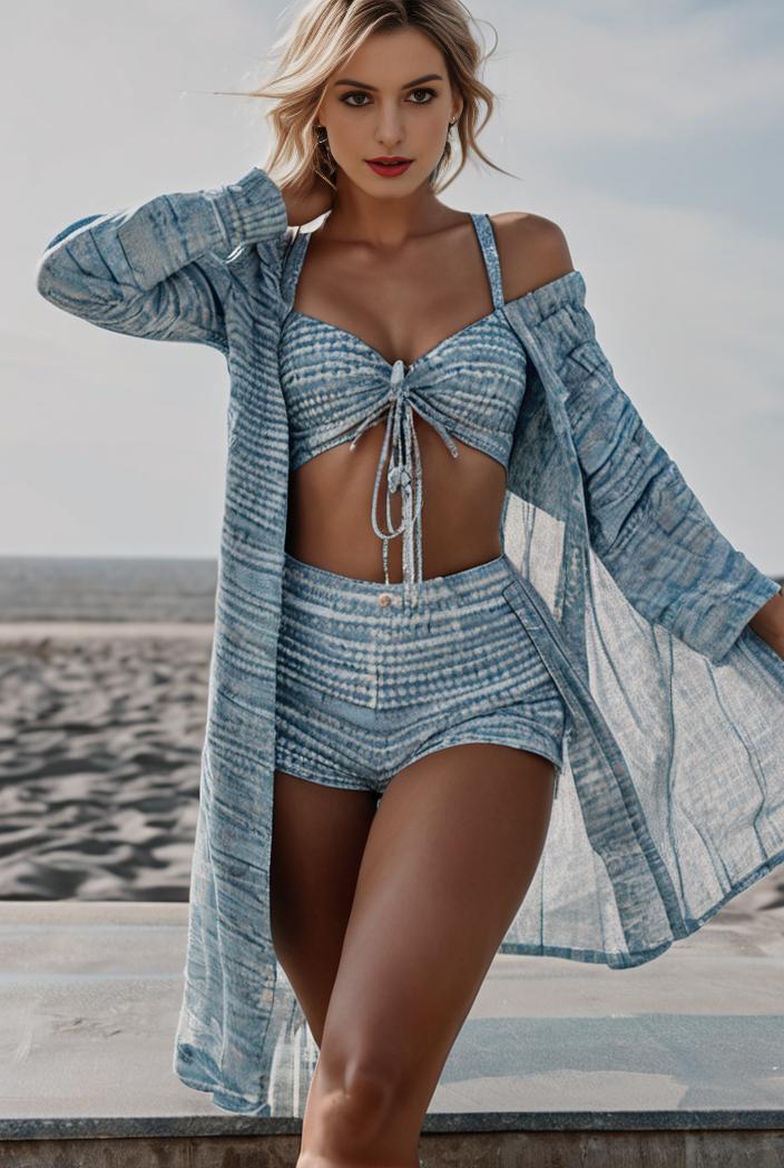 3 pieces sexy print bikini women high waist swimsuit cover up swimwear female lady bathing suit swimming summer beachwear 105974