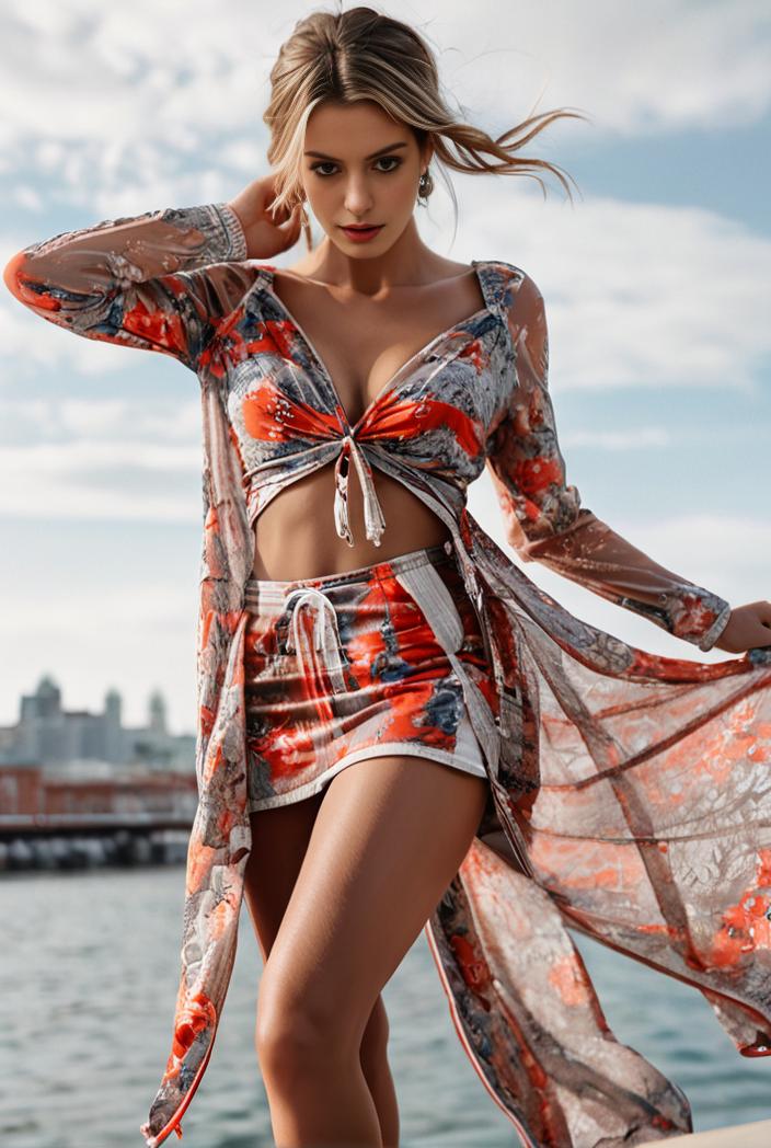 3 pieces sexy print bikini women high waist swimsuit cover up swimwear female lady bathing suit swimming summer beachwear 106038