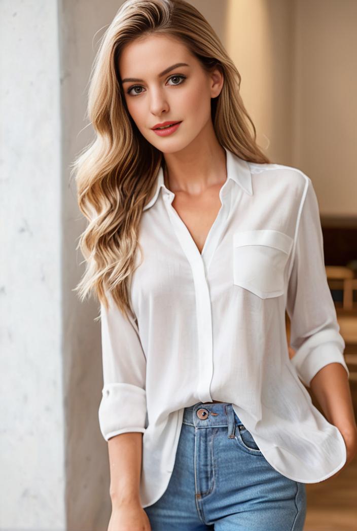 ladies solid button up blazer with long sleeves casual lapel design 123465