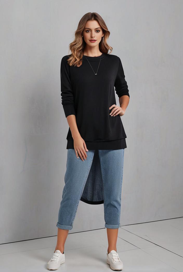 lapel neck blazer with button front stylish long sleeve jacket for office work women s apparel 123554