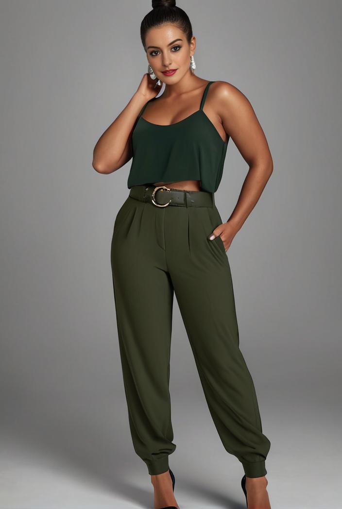 stylish sleeveless jumpsuit with tie waist and flap pockets for women 134320