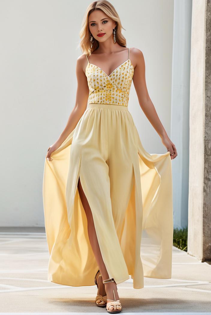 sleeveless v back tulle high low sequin appliques evening dresses 100967