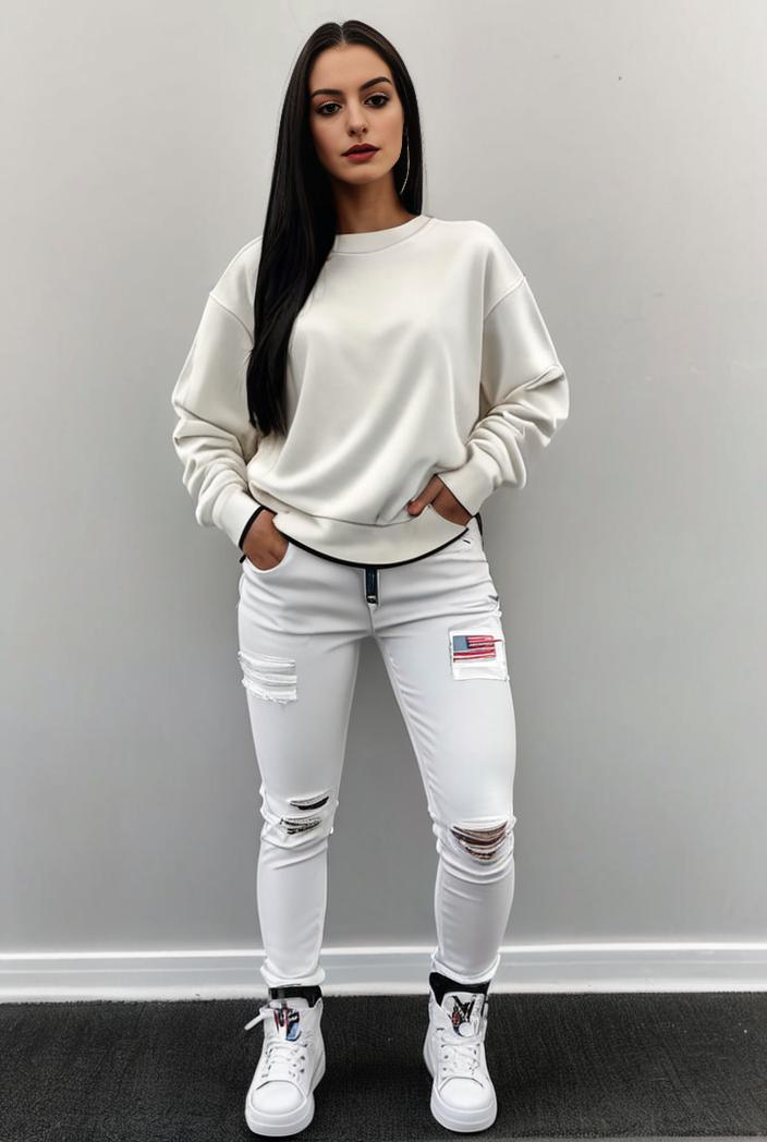 casual drawstring pants and hoodie combo set for women 144086