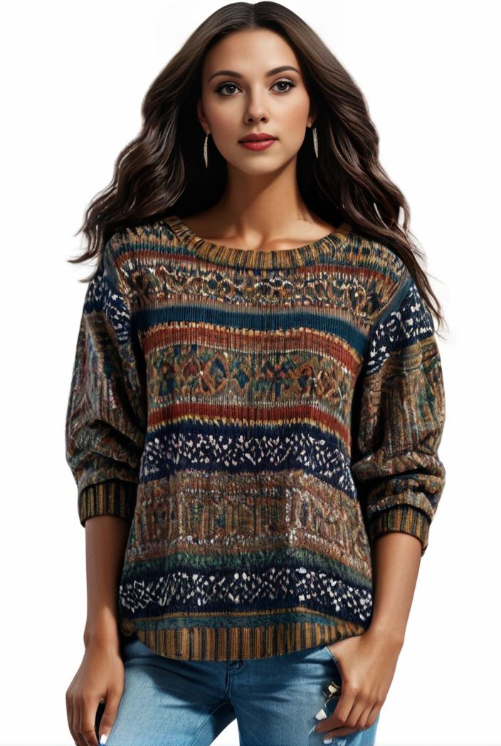 plus size boho top women s plus allover paisley print half sleeve v neck slight stretch top 133401