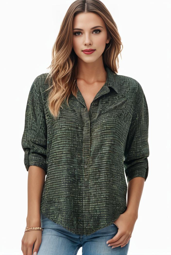 plus size boho top women s plus allover paisley print half sleeve v neck slight stretch top 133407