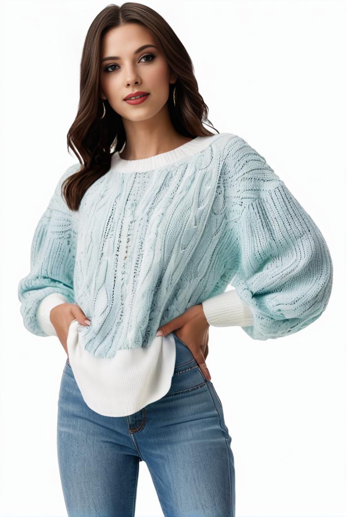 plus size casual sweatshirt women s plus solid waffle pattern long sleeve round neck sweatshirt 133930