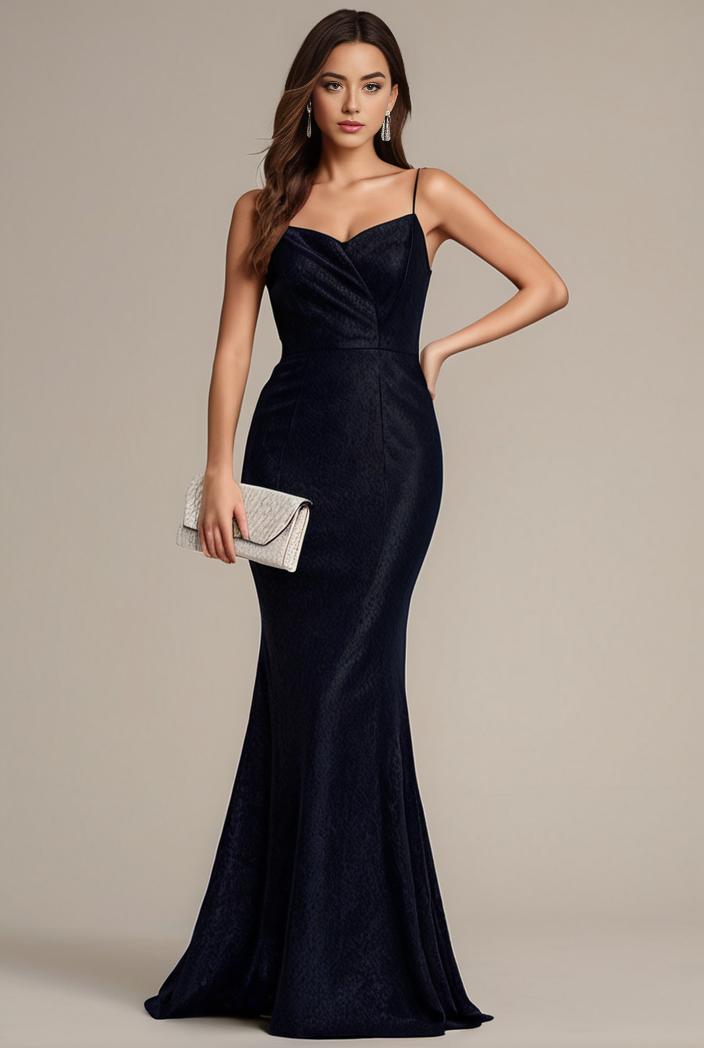glitter spaghetti strap u veck open back bodycon stretchy evening dress 102216
