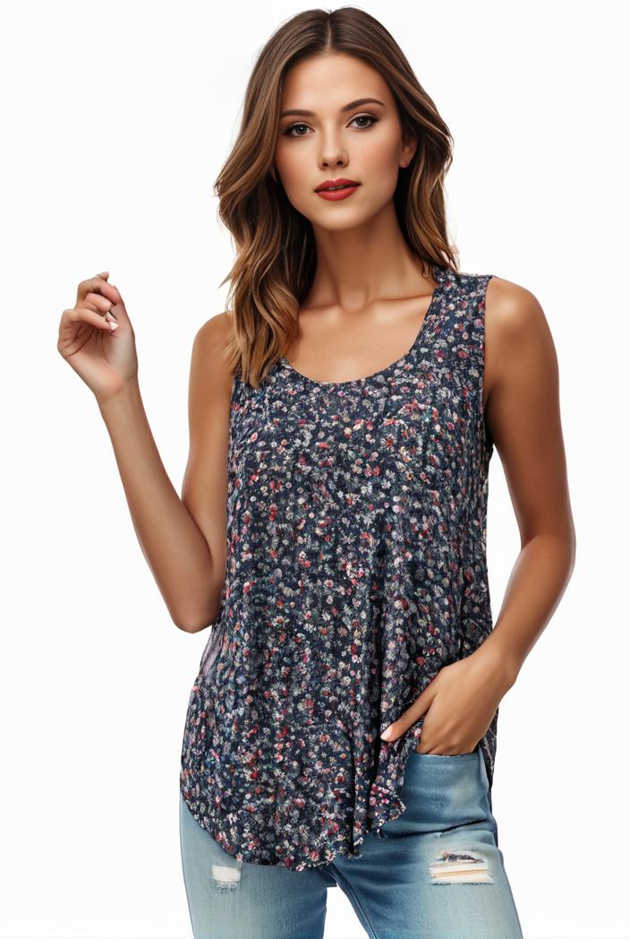 plus size boho tank top women s plus paisley print square neck medium stretch ruched tank top 127247
