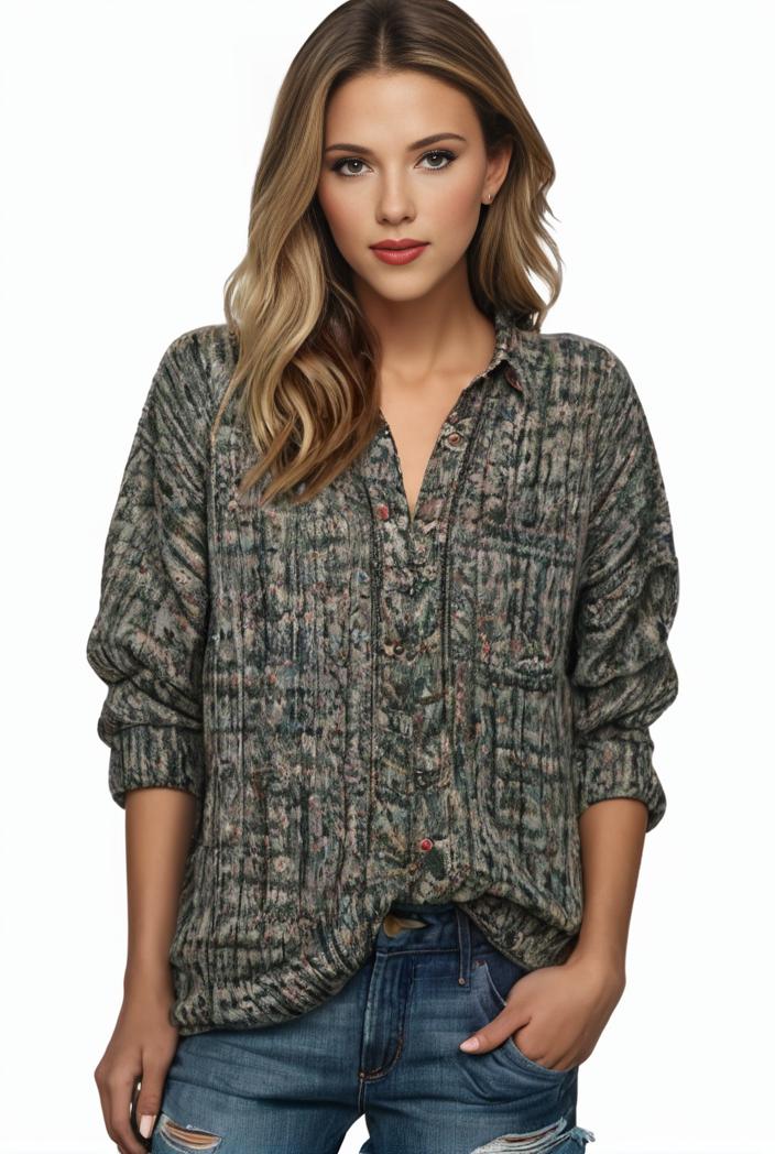 plus size boho top women s plus allover paisley print half sleeve v neck slight stretch top 127305