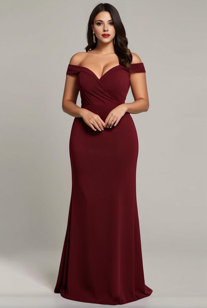 stylish plus size bodycon deep v neck sequin evening dress 142244