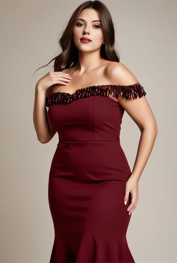 stylish plus size bodycon deep v neck sequin evening dress 142254