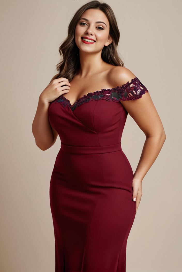 stylish plus size bodycon deep v neck sequin evening dress 142257