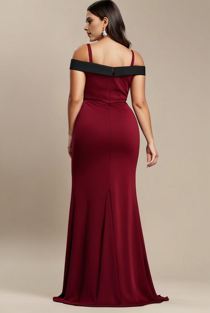 stylish plus size bodycon deep v neck sequin evening dress 142263