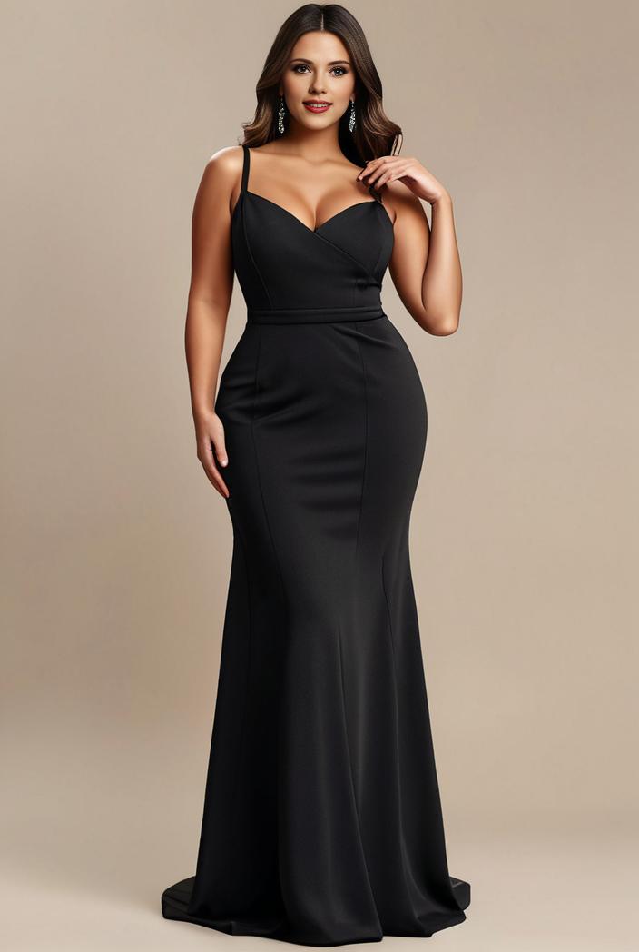 stylish plus size bodycon deep v neck sequin evening dress 142287